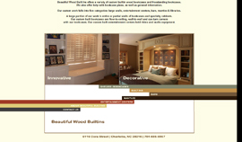 Custom made display area and contact us form Custom made display area and contact us form