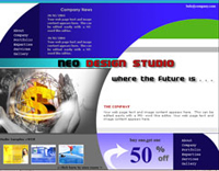 Web Page Templates