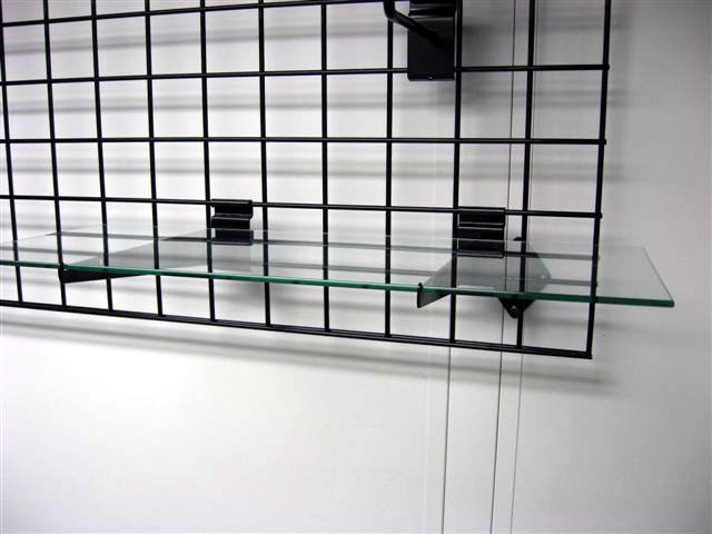 3/16" Tempered Glass Shelves w/ Pencil Polish Edge