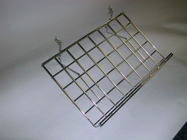 24"L x 15"D Straight Shelf w/ Lip - Black or Chrome