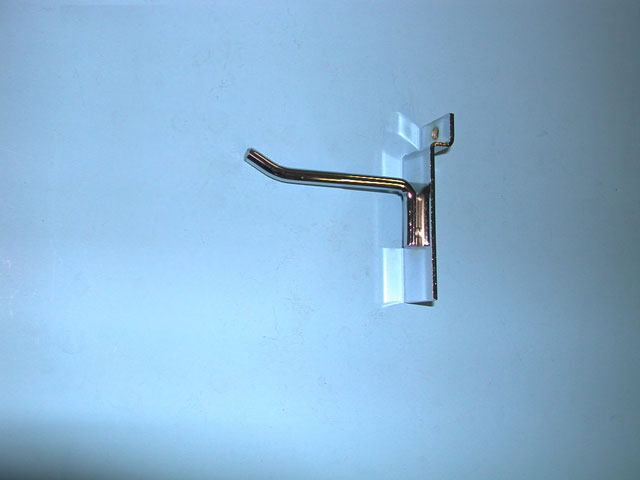 Slatwall Hook with 30 Degree Tip