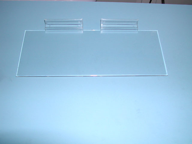 Slatwall Shoe Shelf 4"D x 10"L