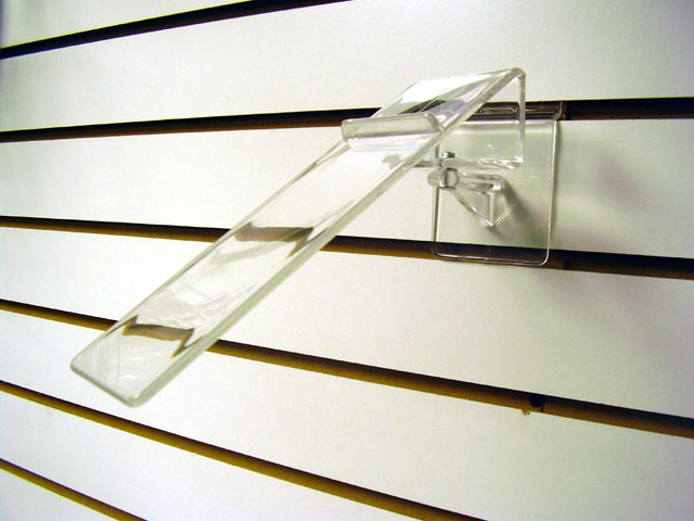 Slatwall Swivel Shoe Display w/ Toe Rest