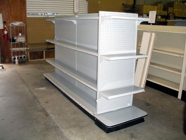 used Kent gondola shelving