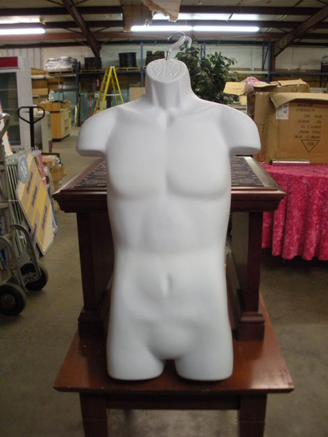 male flat back torso form