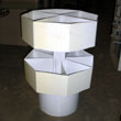 used rotating bottle bin