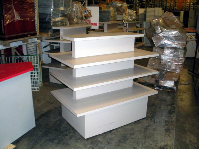 4 tier shoe table