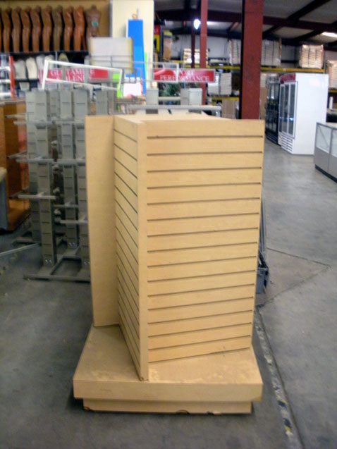 slatwall floor fixture