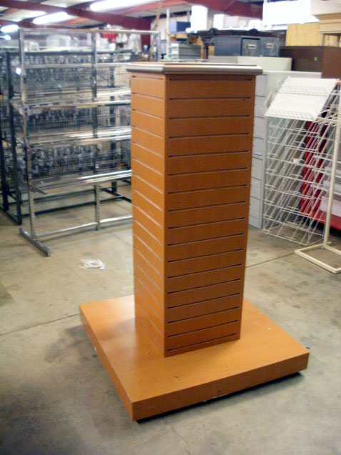 slatwall floor fixture