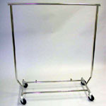 Folding Salesman Rack Heavy Duty Round Tube