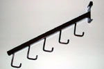 Gridwall 5 Hook Waterfall Square Tube