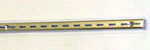 Heavy Duty 6' Standards .093 Thick Fits Universal Slot 1/2" x 1" on Center - Chrome