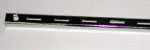 Super Heavy Duty 6' Standards .125 Thick Fits Standard 1" Slot 2" on Center - Chrome