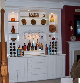 Custom built builtins in Charlotte, Greensboro and Raleigh NC.
